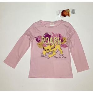 Disney Lion King longsleeve - roze - maat 98