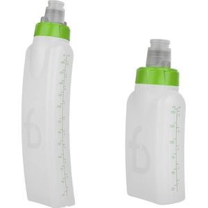 Flipbelt - Arc Water bottle Klein - White/Green- 150ML