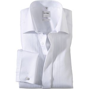 OLYMP - Luxor - Smoking Overhemd - Wit - Comfort Fit