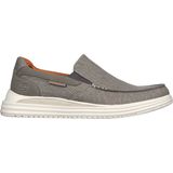 Skechers - Bewezen - Loafers - Taupe - Doek - Casual Moc Teen Loafer