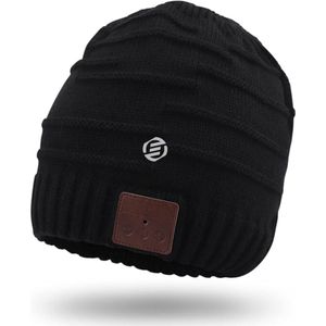 Equivera Bluetooth Muts - Muts met Bluetooth - Muziek Muts - Oplaadbaar - Meerdere Standen - Voor Muziek en Bellen