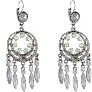Behave - Oorbellen - Dreamcatcher oorhangers zilverkleur