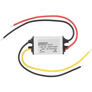 Allecto Plus - Spanningstransformator 12V/24V naar 5V 3A - Voor Auto's/Motorfietsen