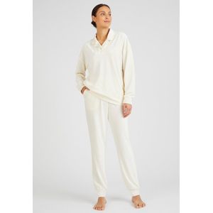 Damart - Loungewear set ribfluweel Thermolactyl - Dames - Bruin - 50-52 (XL)