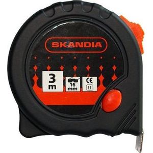 Skandia Rolmaat - Rolbandmaat 3m - 16mm