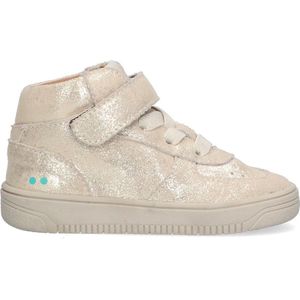 BunniesJR 224650-994 Meisjes Hoge Sneakers - Goud - Suède - Veters