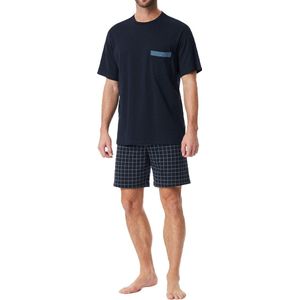 Schiesser – Comfort Nightwear - Pyjama – 180261 – Night Blue – Maat L