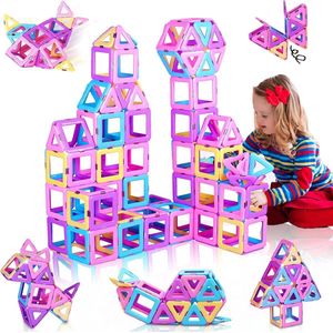 Magnetische bouwstenen, 36-delig, magneten voor kinderen, magnetisch speelgoed vanaf 3, 4, 5, 6, 7, 8 jaar, jongens en meisjes, kinderspeelgoed, magneetspel, Kerstmis, verjaardagscadeau