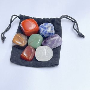Wellness-House | Chakra Power Stones Met Buidel | Edelstenen | Chakra Stenen | Power Stones | Feng Shui |  Balans | Zen | Cadeau