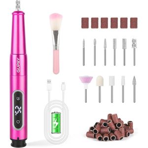 Draadloze Elektrische Nagelfrees - Professionele Manicure & Pedicure Set met 25000 RPM en 5 Snelheden