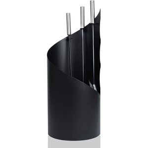 Lexium Haardset - Openhaard set - Openhaard gereedschap - Pook - Asschep - Haardtang - Haardset voor houtkachel