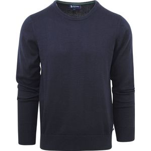 Suitable - Respect Oinix Pullover O-Hals Navy - Heren - Maat M - Slim-fit