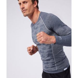 Damart - Dynamic Climatyl T-shirt met lange mouwen - Heren - Grijs - L/XL