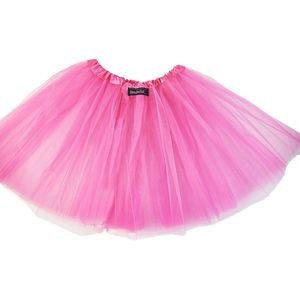 BamBella® - Onesize - Fel Roze tule rok poffig Tulle laagjes rokje rok dames