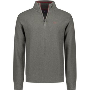 NZA - Groene - Half Zip Trui - Katoen