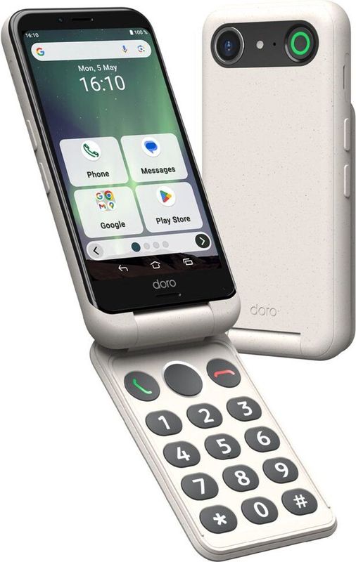 Doro - Aurora A20 - Smartphone - Wit