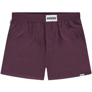 Pockies heren wijde boxershort um paars