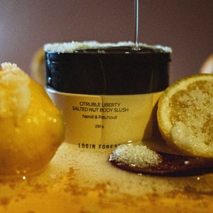 Login Forest - Citruble Liberty – Salted Nut Body Slush - Body Scrub - Revitalizing - Hydrating