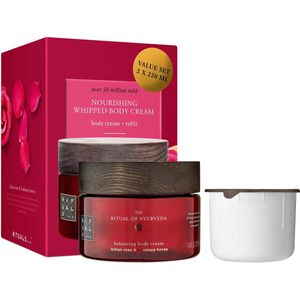 Rituals of Ayurveda Body Cream and Refill Pack- Value set 2 x 220 ml=440 ml