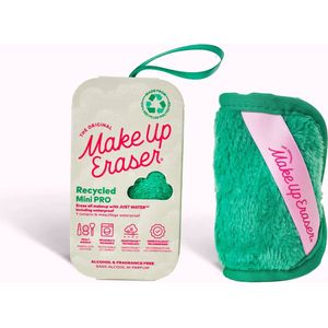 Makeup Eraser Mini Pro - The Original - Verwijderd Make-up Met Alleen Water - Waterproof - 100% Vegan - Groen