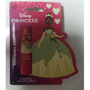 Disney Princess Lippenbalsem - Disney Prinses Tiana - raspberry scent - flavoured vegan lip balm - kikker/frog