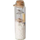 Wens fles message in a bottle Ø3xH10,5cm