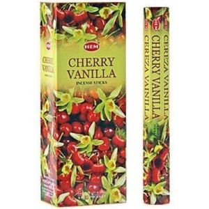 HEM Wierook - Cherry Vanilla - Slof (6 pakjes/120 stokjes)