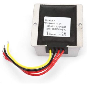 12V naar 12V adapter voor omvormer - grote aluminium behuizing (8A) .