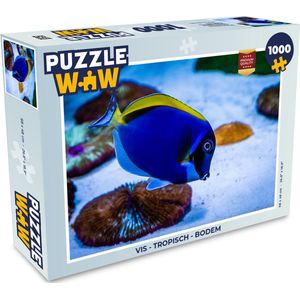 Puzzel Vis - Tropisch - Bodem - Legpuzzel - Puzzel 1000 stukjes volwassenen