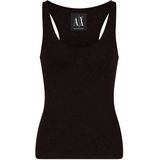 Geribbelde Tanktop Slim Fit