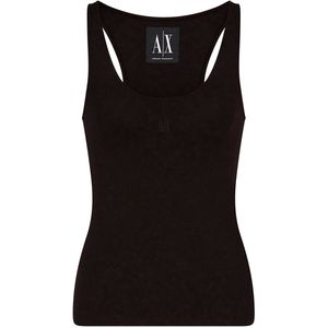 Geribbelde Tanktop Slim Fit