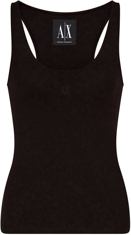 Geribbelde Tanktop Slim Fit