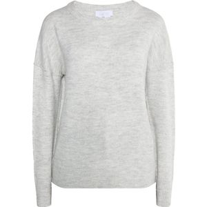 usha - WHITE LABEL - Trui - Grijs - Gerecycled Materiaal - Lange Mouw