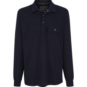 Babista herren Poloshirt Met Lange Mouwen - 48 - donkerblauw