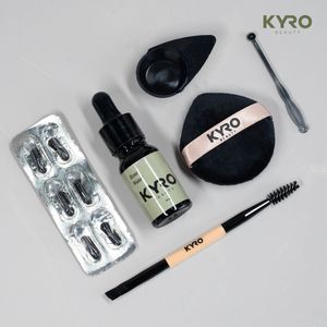 KYRO Beauty - DIY Henna Brow Kit - Henna kleuren - Wenkbrauwverf - Brow Henna Tint - Brow Tint - Wenkbrauw Tint - Copper Red