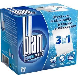 Blan Future white 3in1 doseerzakjes Witte was - 10 zakjes