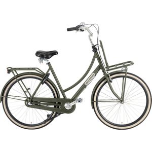 Popal - Cargo Aluminium N3 - Transportfiets - Leger Groen - Dames - 57 centimeter