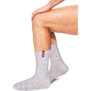 SOXS® SOX3812 | Wollen Sokken | Originals | Donkergrijs | Maat 42-46