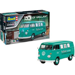 1:24 Revell 05648 150 years of Vaillant - Volkswagen T1 Bus - Geschenkset Plastic Modelbouwpakket