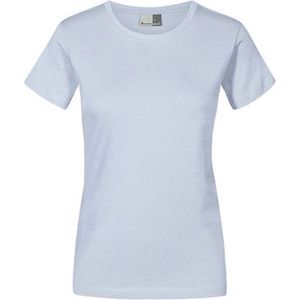 Damesshirt 'Premium T' met ronde hals Baby Blue - 3XL