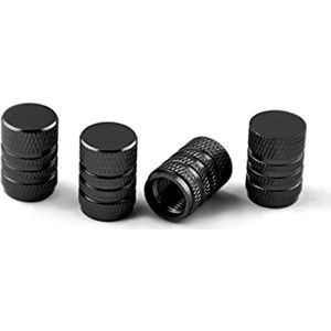 Hoogwaardige aluminium ventieldoppen voor auto, vrachtwagen en motorfiets - 4 stuks