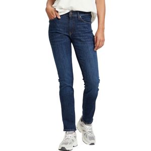 Cross Jeans Dames Jeans Broeken ANYA slim Fit Blauw 27W / 30L Volwassenen