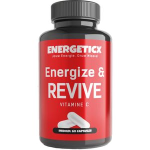 Energize & Revive Vitamine C1000 - Energeticx - Vegan - 60 Capsules