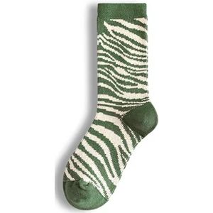 Sokken Zebra - Groen/Wit