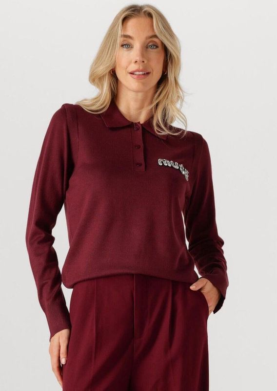 Copenhagen Muse - CMVERAN-POLO - Polo Shirt - Bordeaux