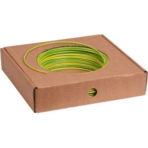 VD installatiedraad H07V-U 4mm2 Eca groen/geel 100m