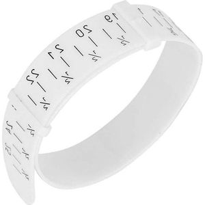 Lichtgewicht juiste maat sieraden meetgereedschapsset - Ringmaat vingermaatmeter - Armband dames heren kinderen - Armbandmaat sieraden - Sieradenmaat