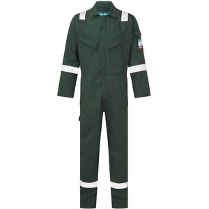 Portwest Vlamvertragend antistatische Overall 350gr FR50 - Groen - L