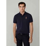 Hackett London Shirt 'Heritage Harry'  brokaat / wijnrood / wit