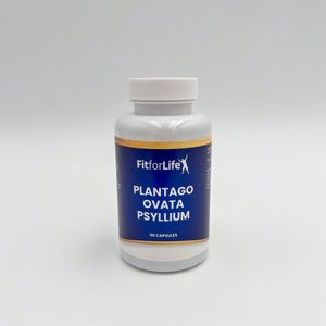 Fit for Life Plantago Psyllium Ovata - Geschikt voor vegetariërs en veganisten - 1200 mg - 90 capsules